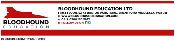 Bloodhound Education Footer