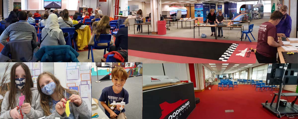 Bloodhound Education Centre montage